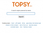 Topsy.com die neue Suchmaschine